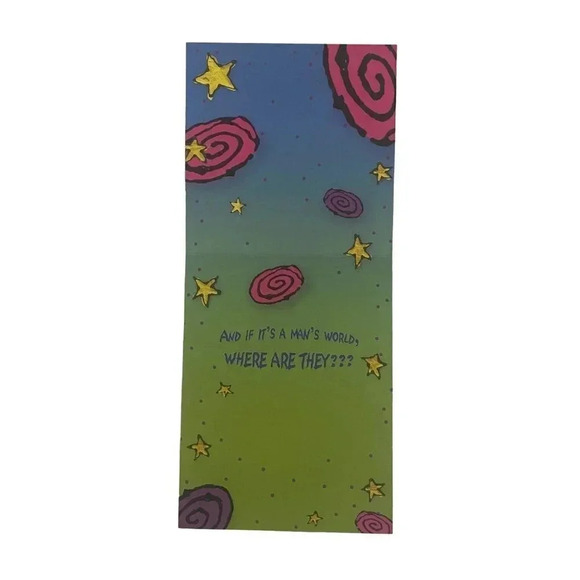 FRIENDSHIP Funny Brunette Girl Greeting Cards VTG Leanin' Tree Lori Wiseman NOS - Picture 4 of 16